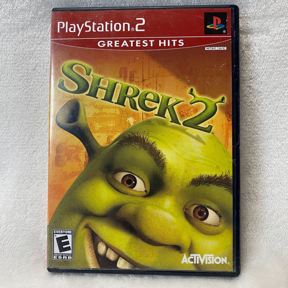 Shrek 2(PlayStation 2,2004) Greatest Hits CIB Tested